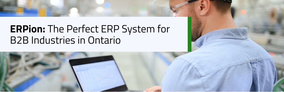 ERPion For Ontario Industries