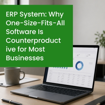 ERP System: Why One-Size-Fits-All Software Is Counterproductive for Most Businesses 